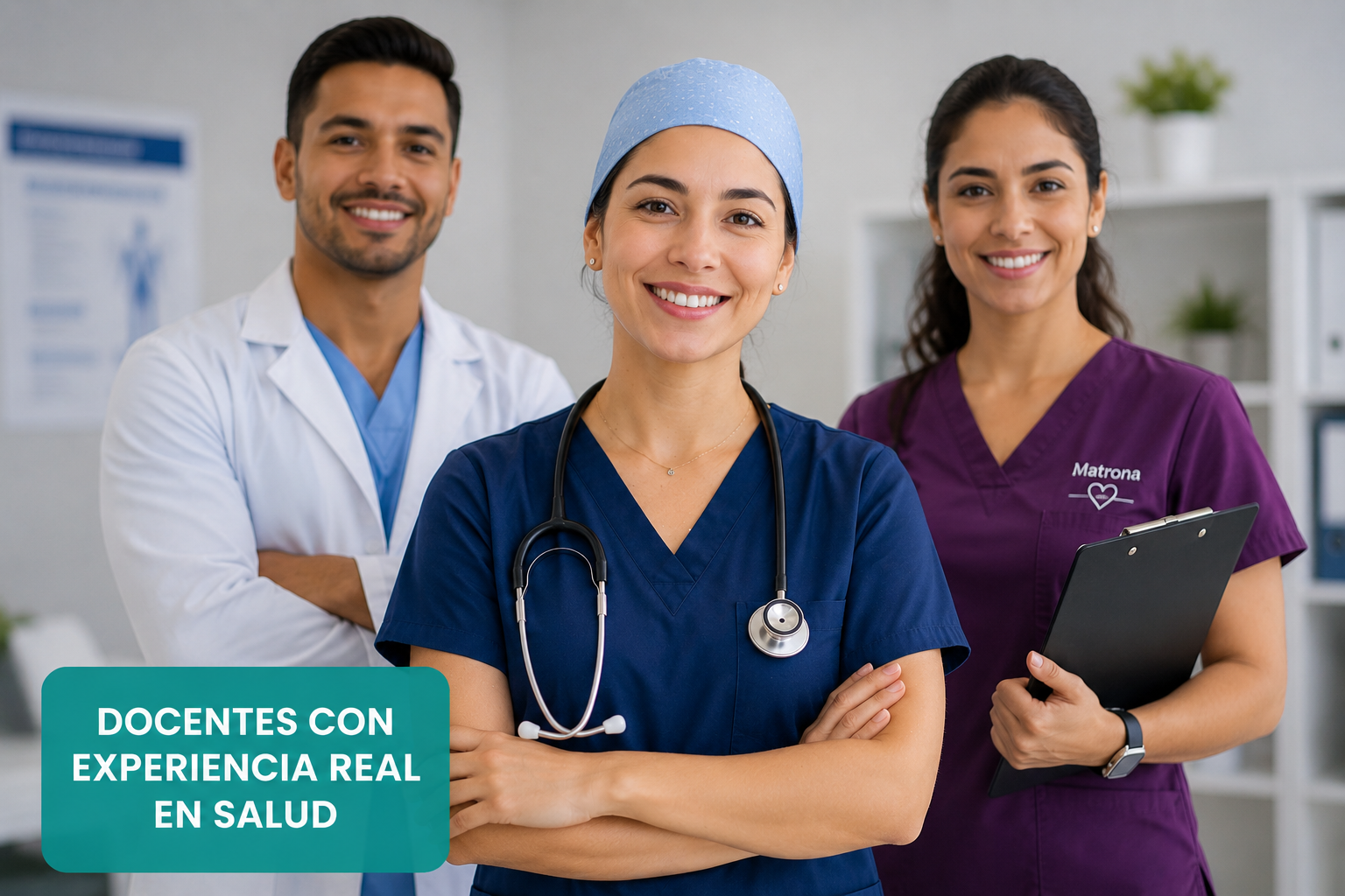 Docentes con Experiencia Real en Salud